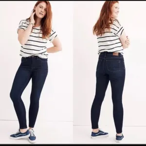 MADEWELL 9” High Rise Skinny Jeans in Larkspur Wash Size 27