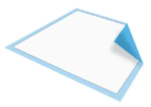 McKesson Breathable Disposable Fluff / Polymer Absorbent Low Air Loss Underpad