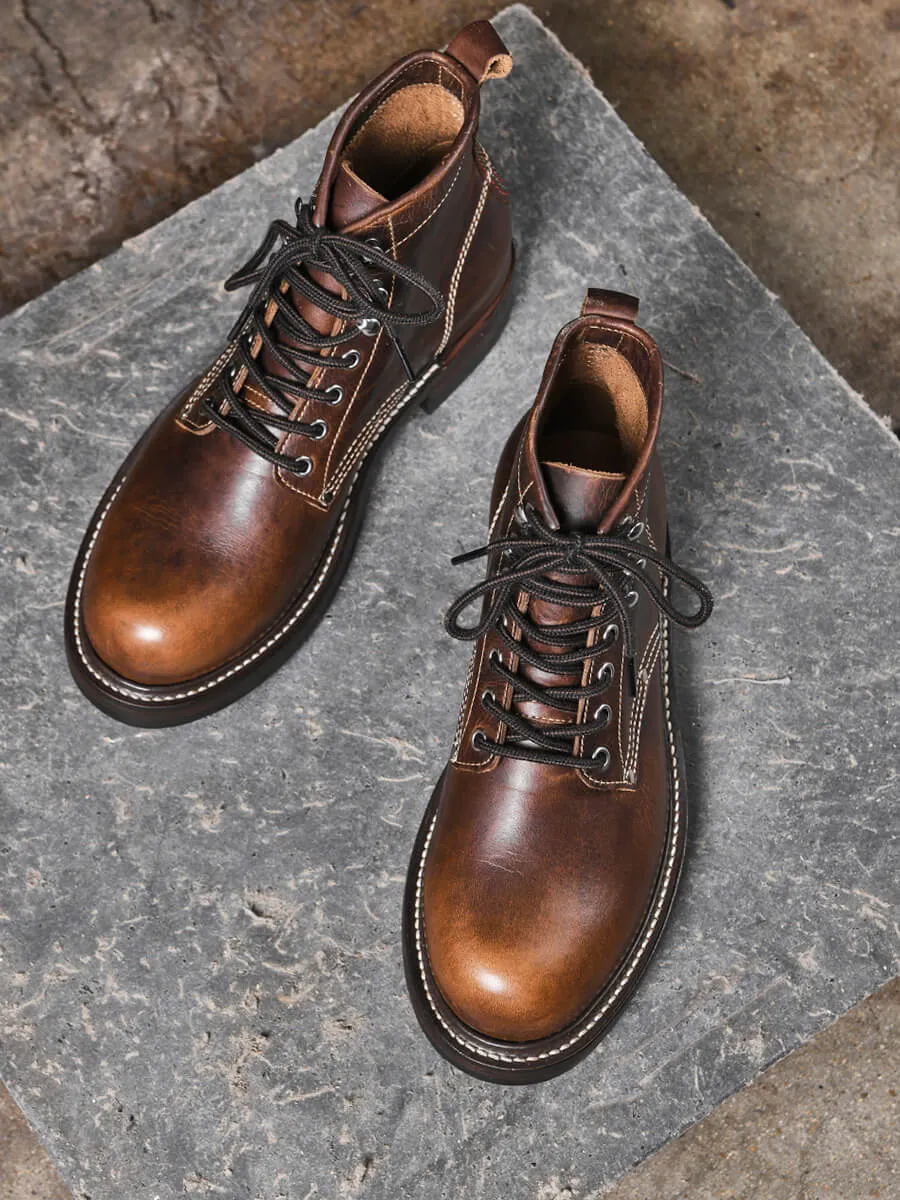 Men's Ironclad Boots, Oiled Shoulder Leather