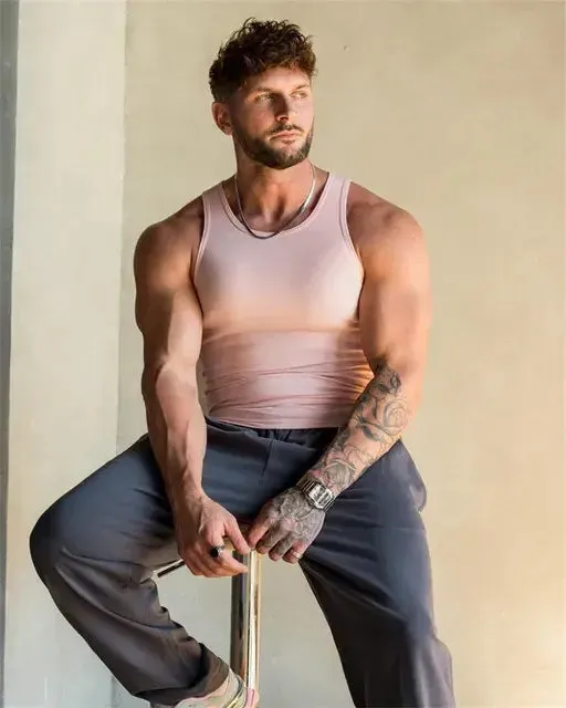 Men's Ribbed Tank Top