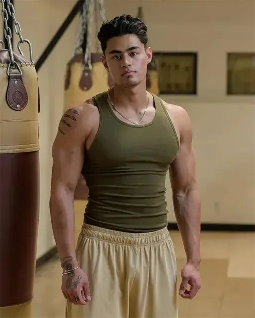 Men's Ribbed Tank Top