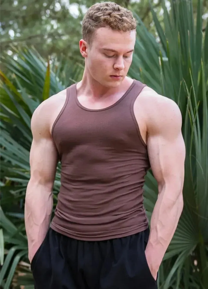 Men's Ribbed Tank Top