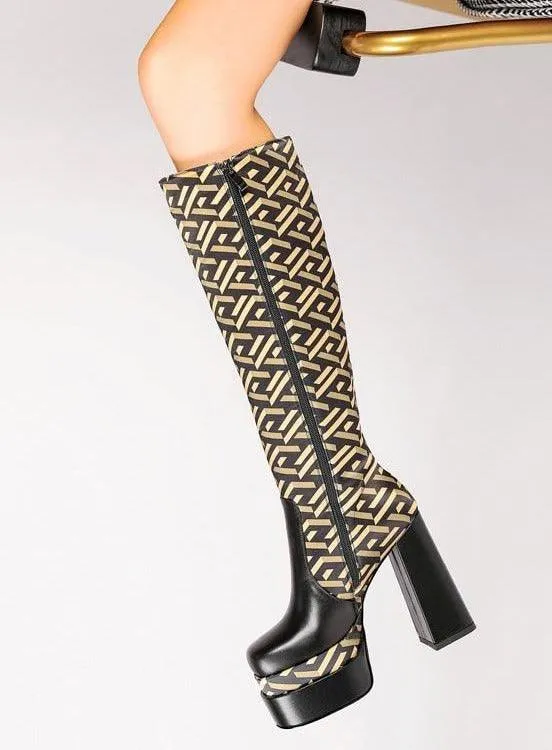 Modern Platform Boots