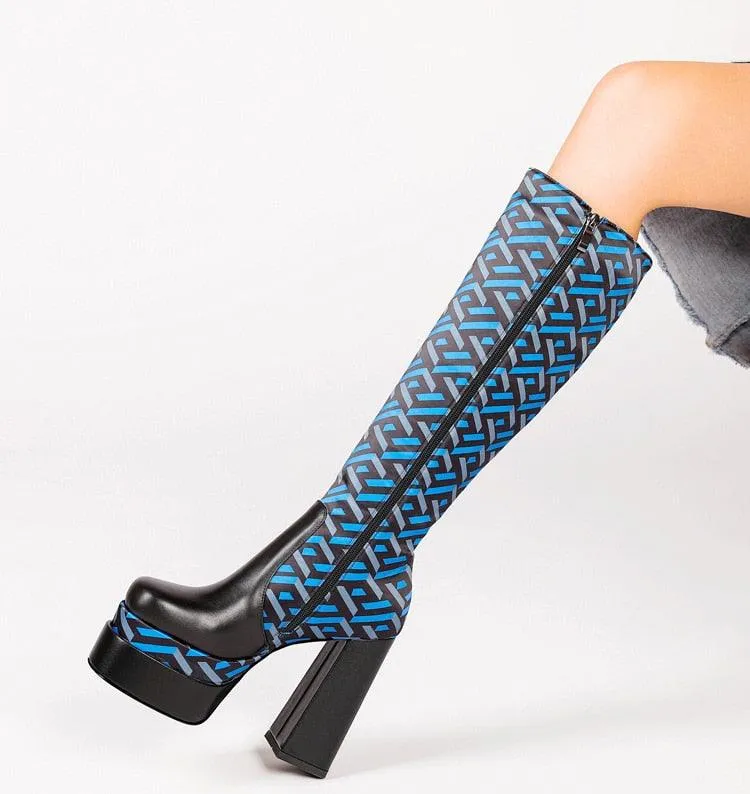 Modern Platform Boots