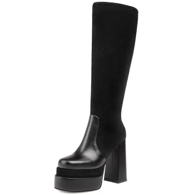 Modern Platform Boots