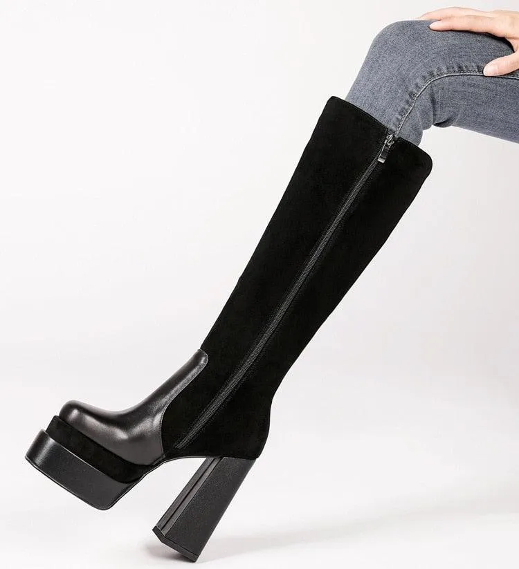 Modern Platform Boots