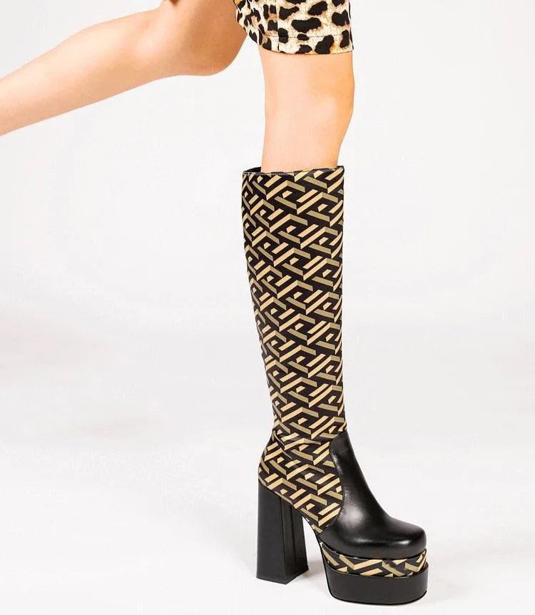Modern Platform Boots