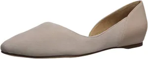 Naturalizer Women's Sammi Loafer Flat, Marble Suede/Leather, 8.5 M US