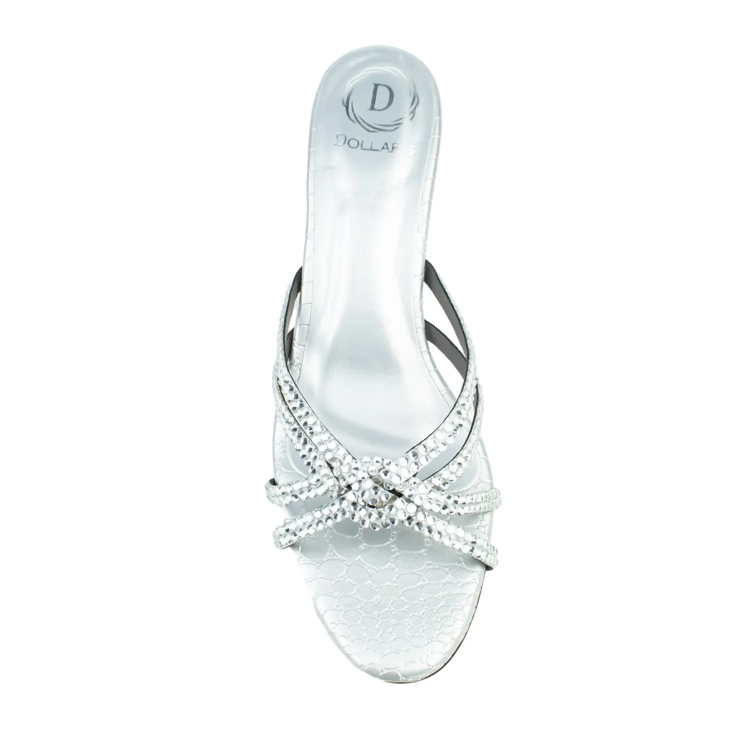 Nawal Heels S248H - Silver