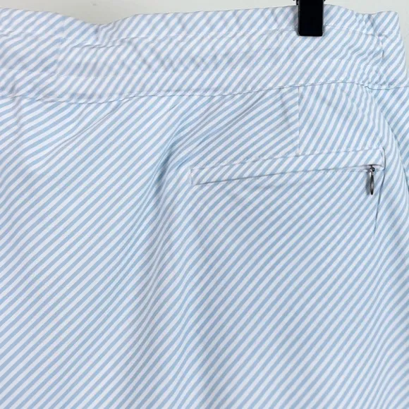 NEW Southern Tide Kyle Woven Drawstring Striped Skort