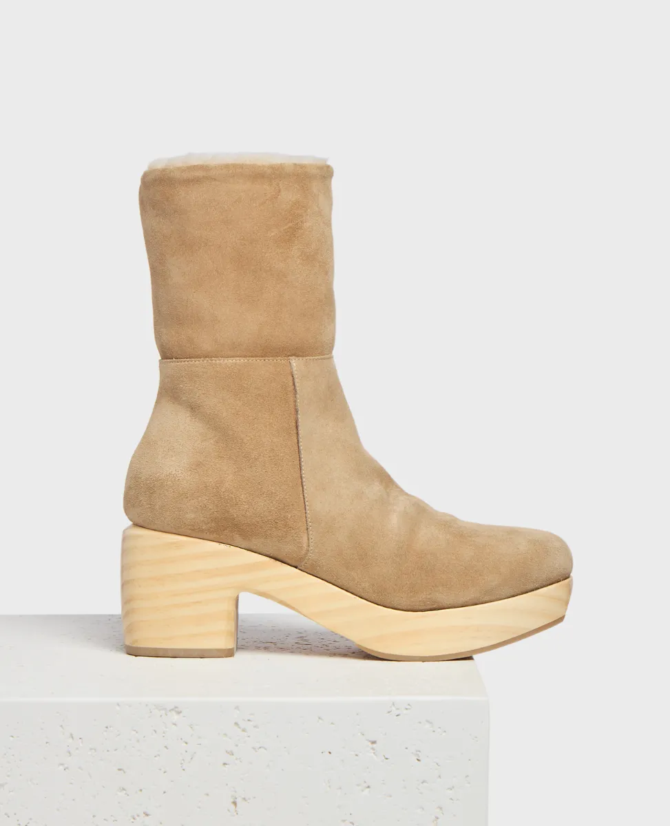 Odelette Shearling Clog