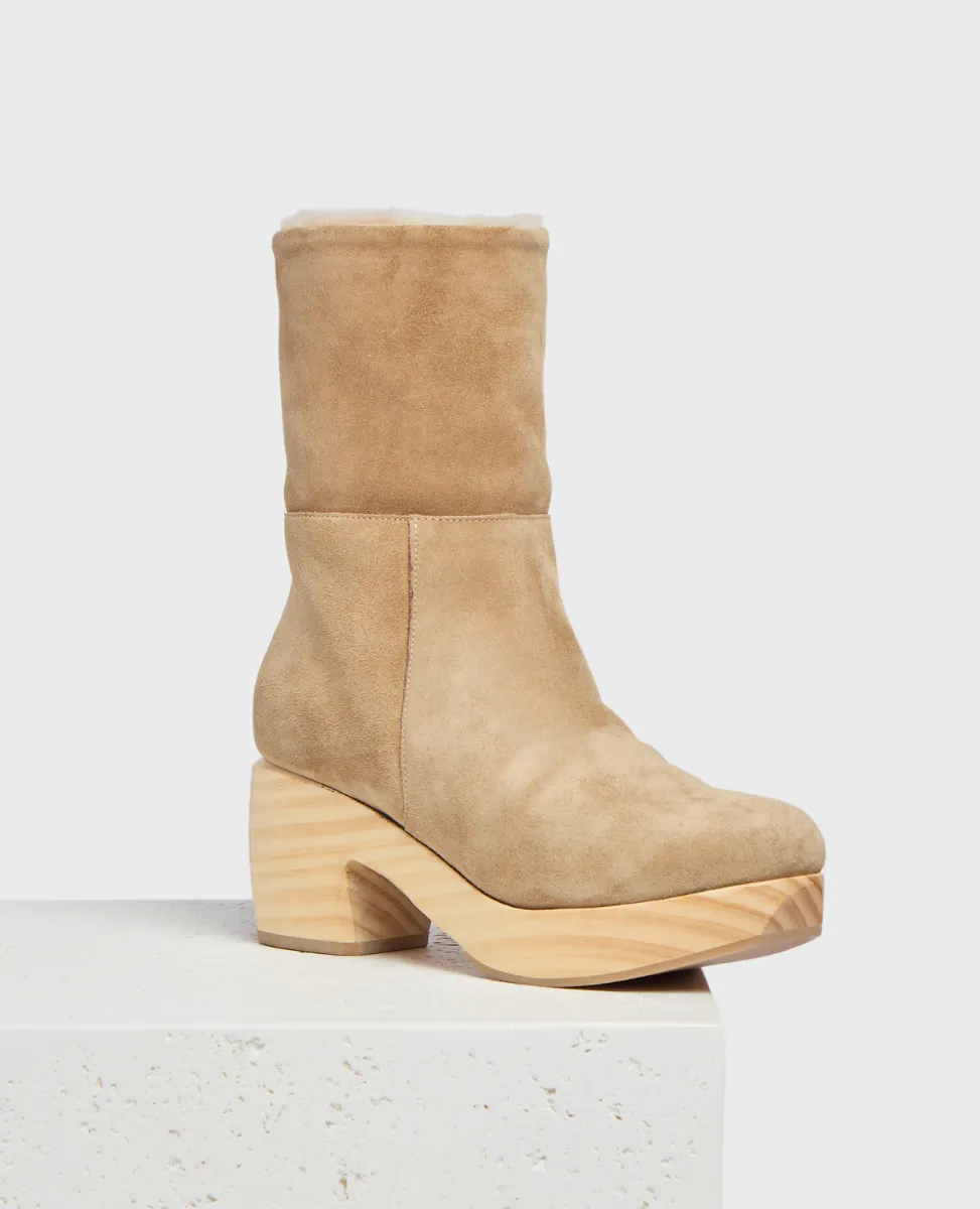 Odelette Shearling Clog