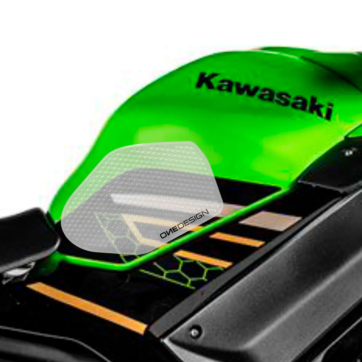OneDesign Tank Grip For Kawasaki Ninja 650 (2017-2022)