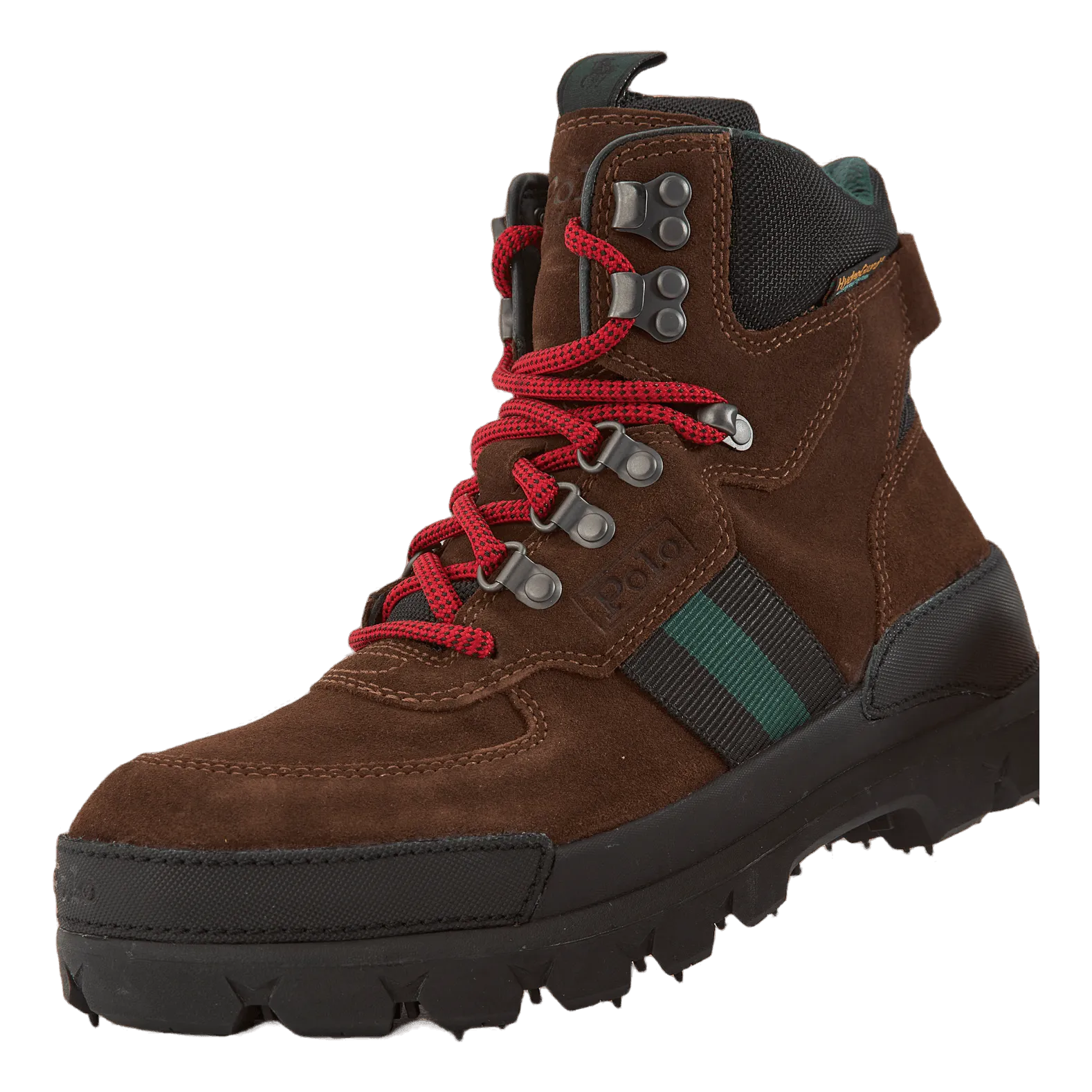 Oslo Waterproof Suede & Oxford Boot Chocolate Brown/Rl2000 Red