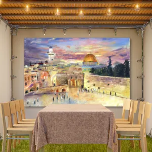 Our Beautiful Kotel | Sukkah Mural