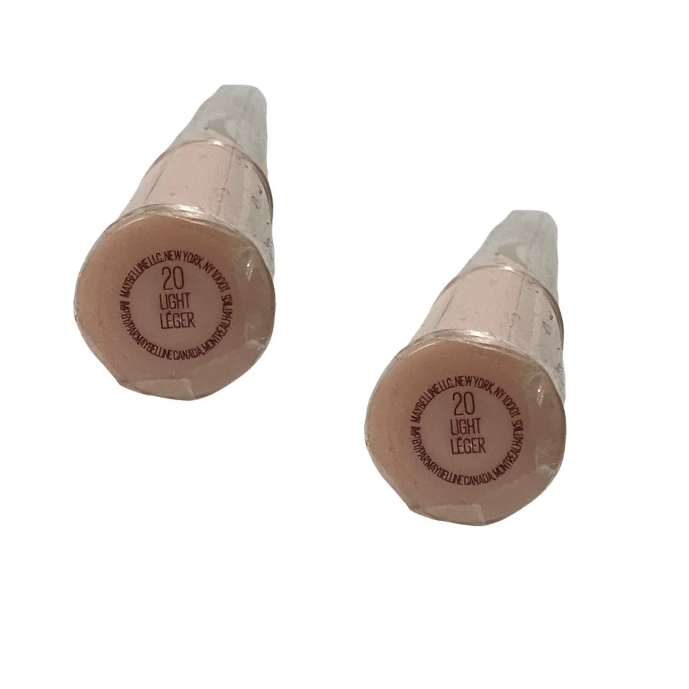 Pack of 2 Maybelline New York Dream Lumi Highlighting Concealer, Light 20
