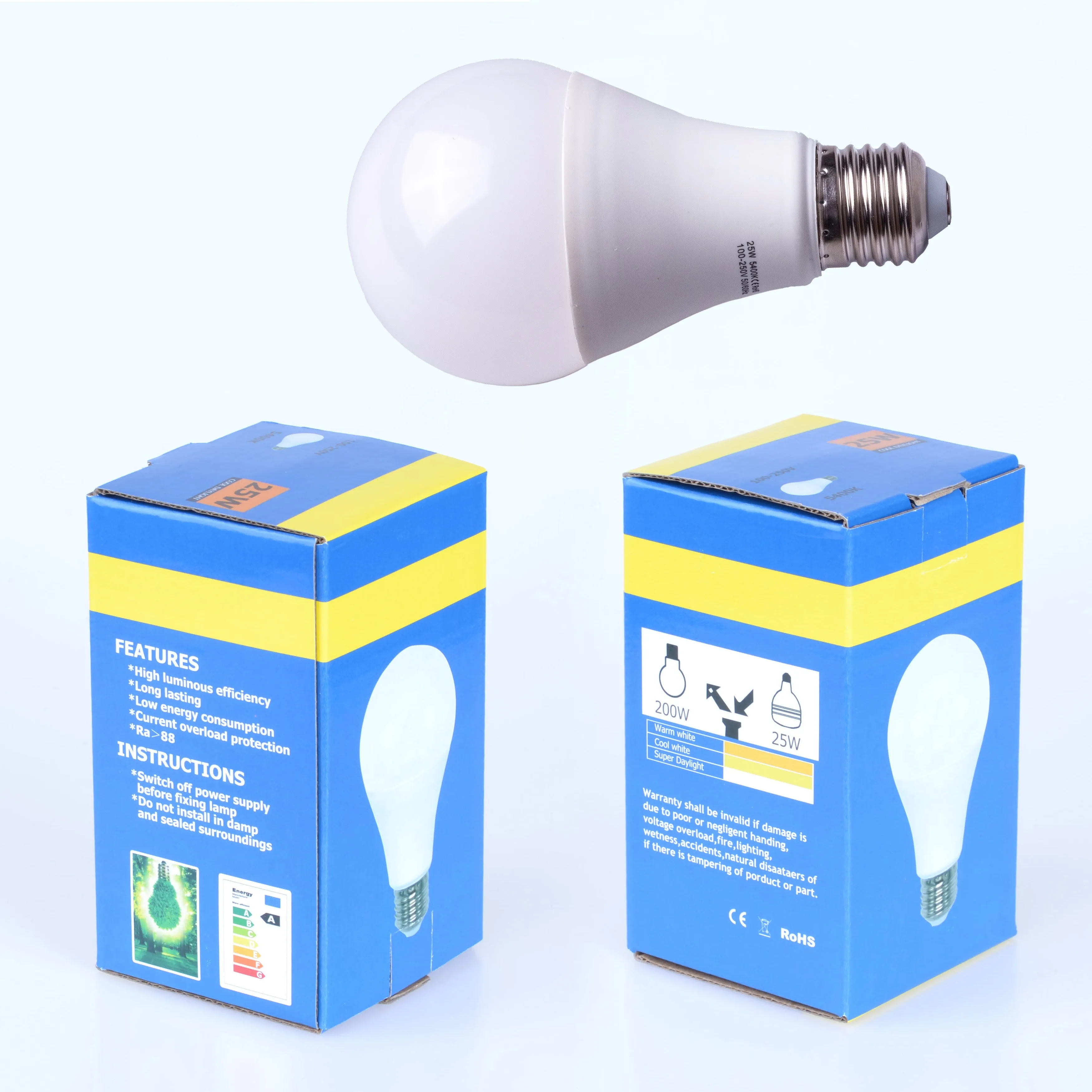 Photography LED Bulb 25w - 1800lm CRI Ra>88