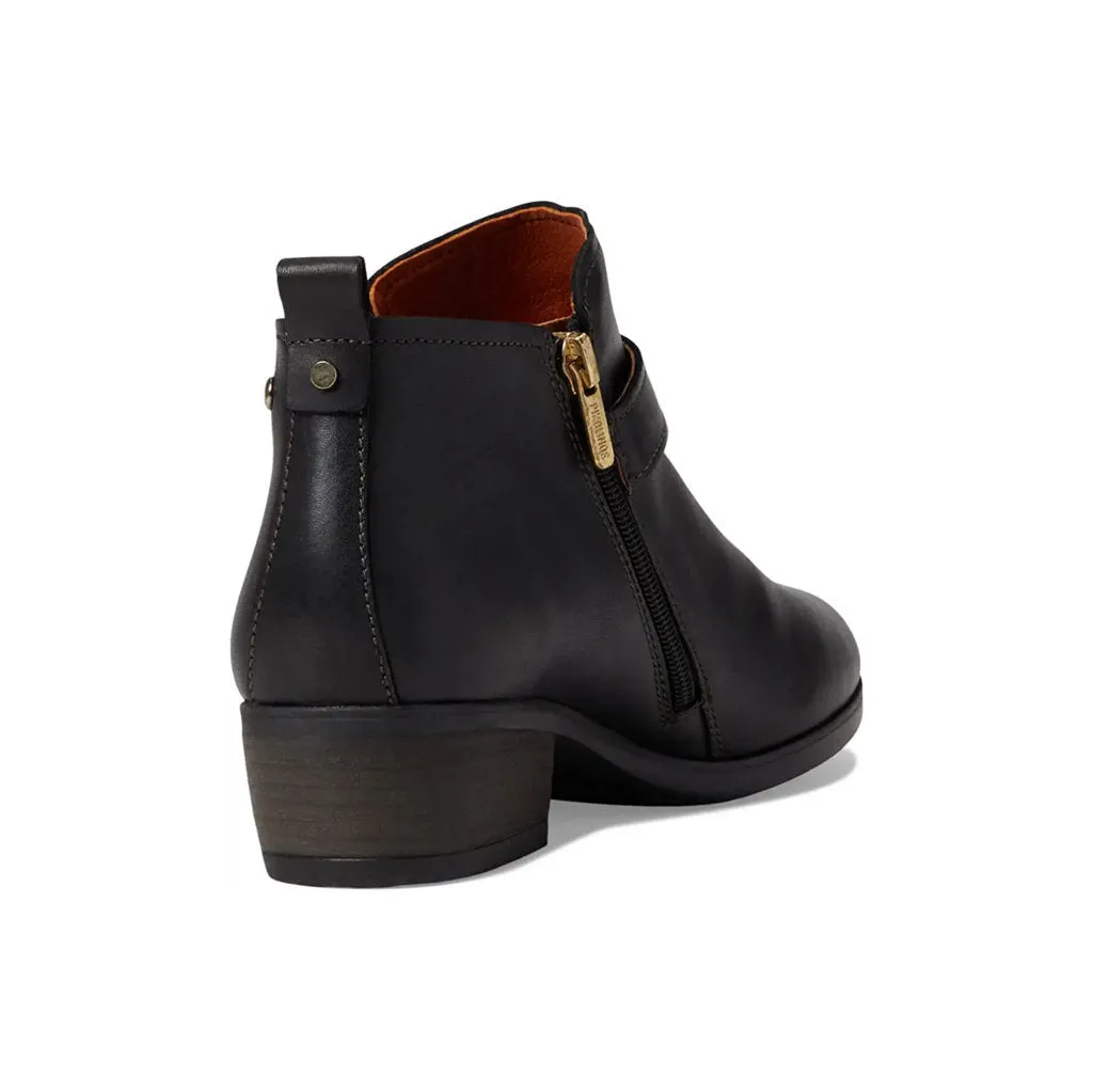 Pikolinos Daroca Calfskin Leather Women's Ankle Boots