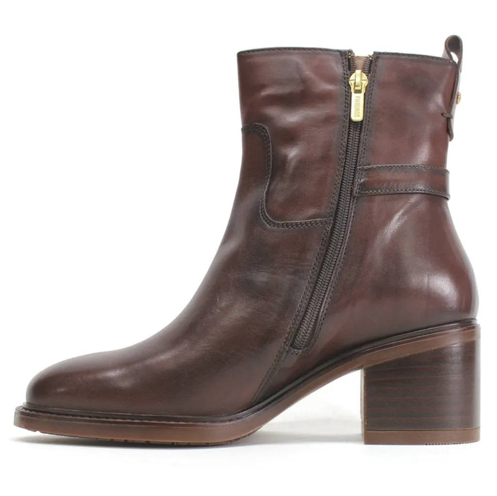 Pikolinos Huesca Leather Women's Heeled Boots