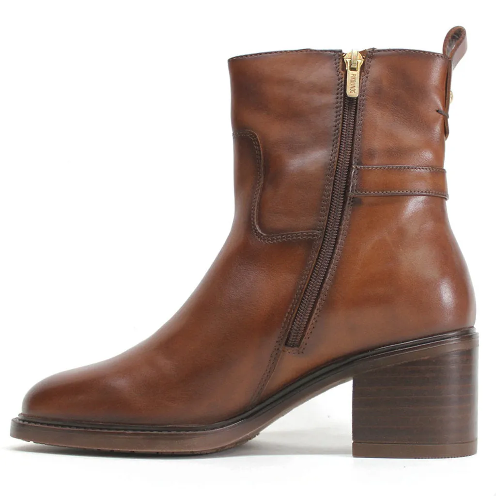 Pikolinos Huesca Leather Women's Heeled Boots
