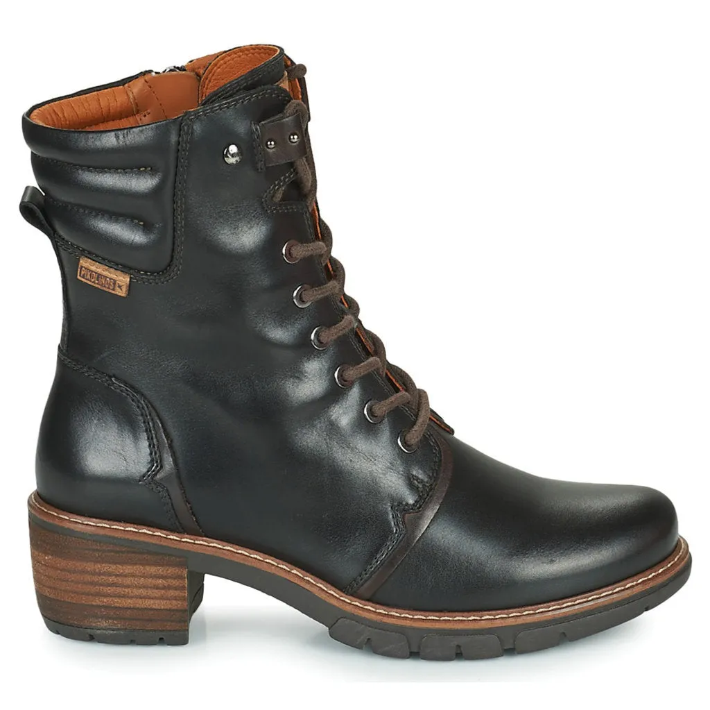 Pikolinos San Sebastia Leather Women's Heeled Boots