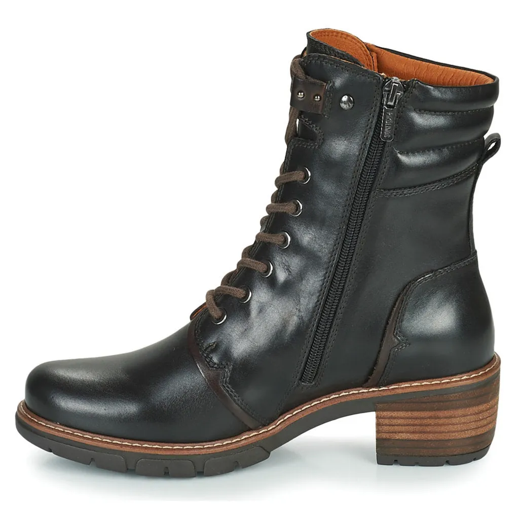 Pikolinos San Sebastia Leather Women's Heeled Boots