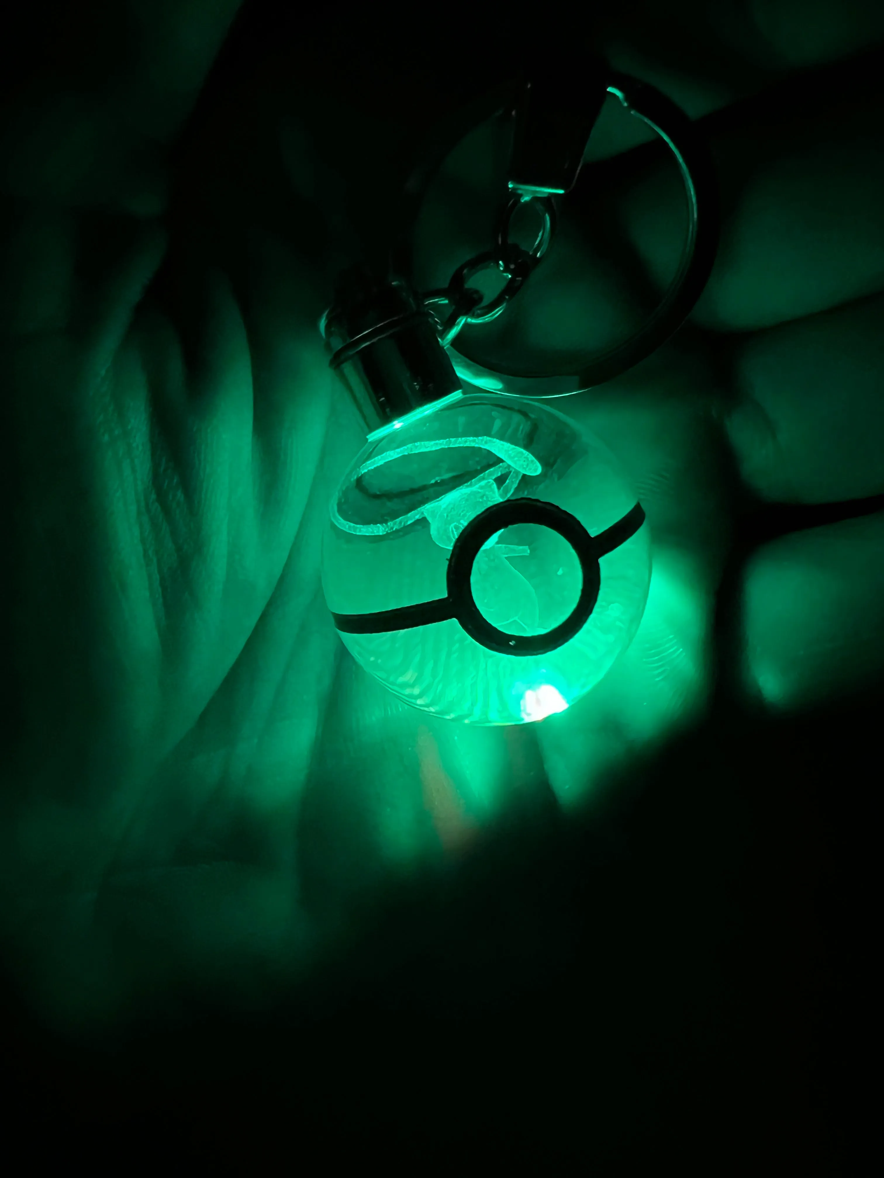 Pokemon Mew LED Light Up Keychain