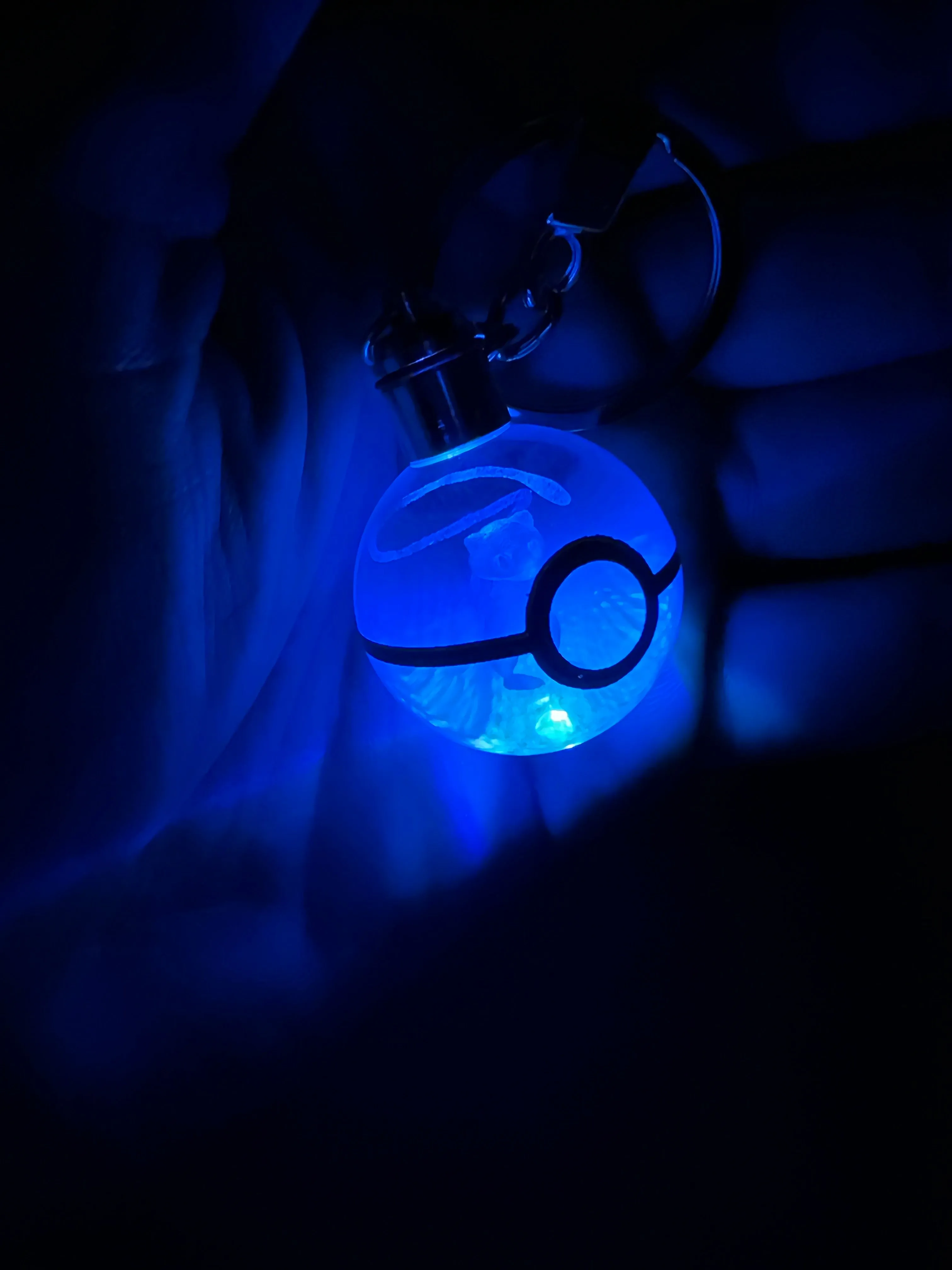 Pokemon Mew LED Light Up Keychain