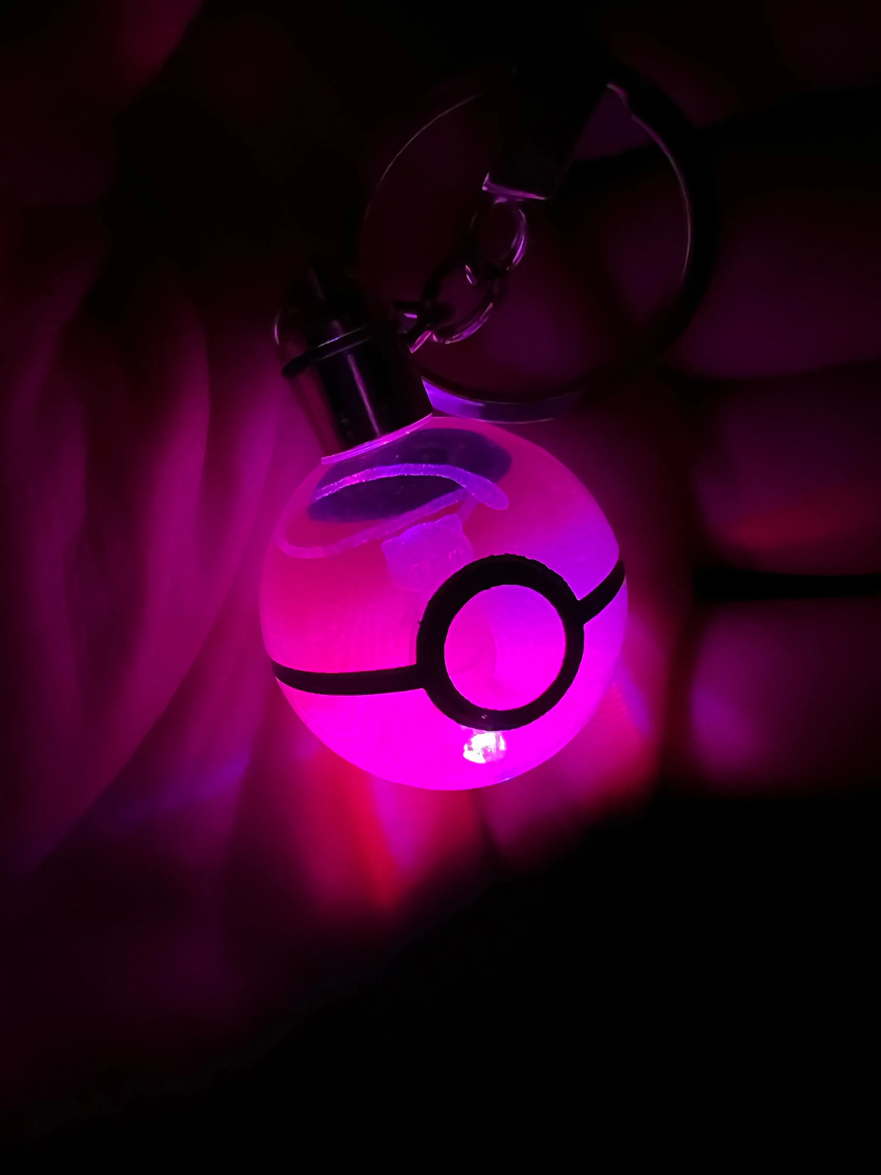 Pokemon Mew LED Light Up Keychain