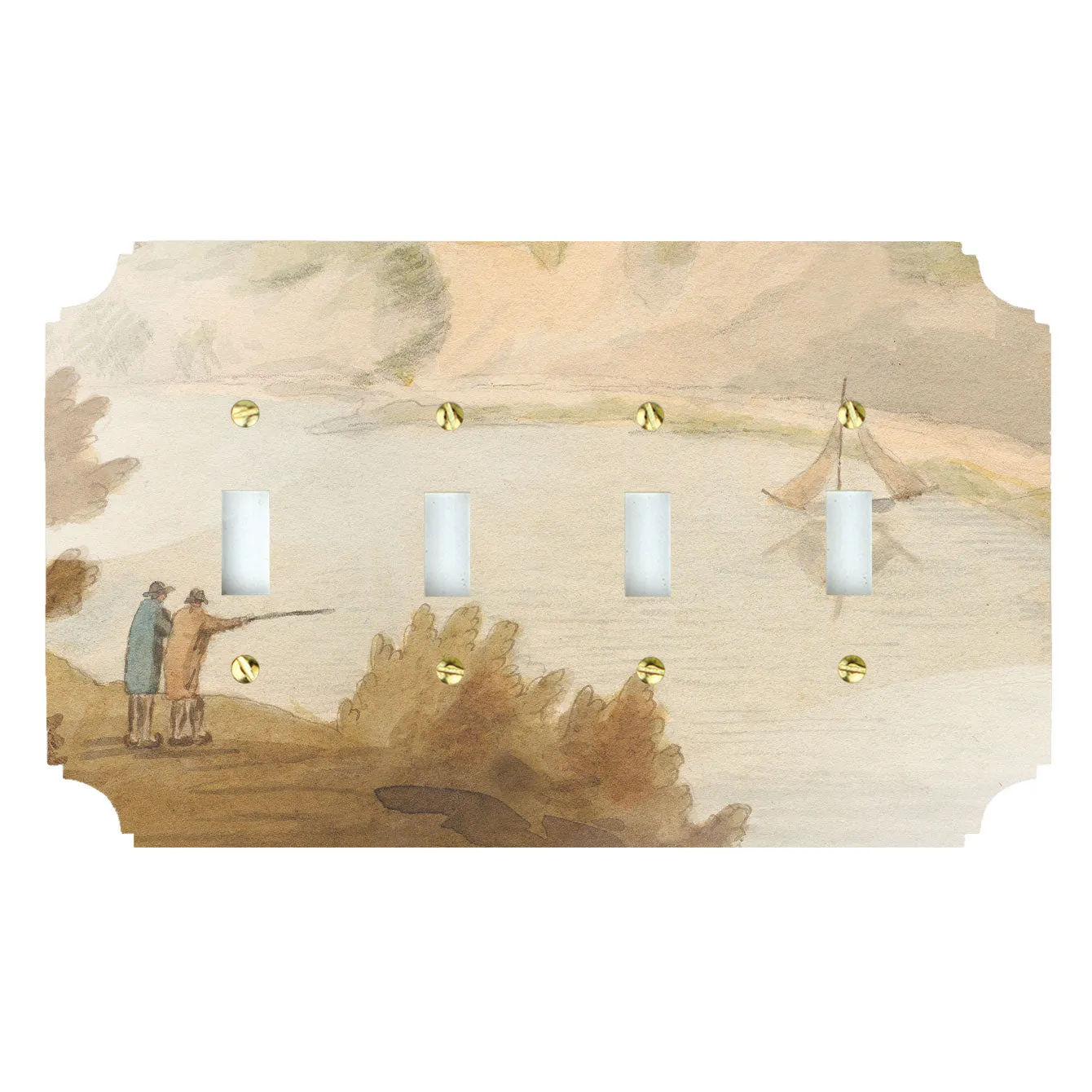 Printed Switch Plates | Hunting, Savery Collection