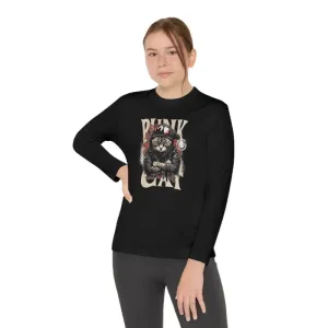 Punk Cat Moisture Wicking Long Sleeve Tee for Rockstars