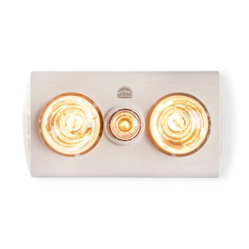 Radiant Lighting Ceiling Light Heater & Extractor Fan