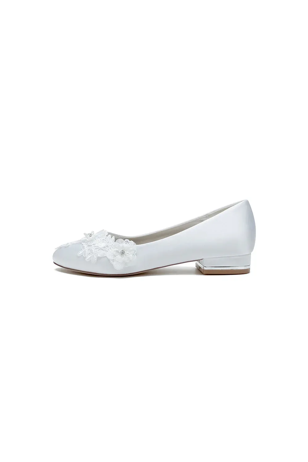 Retro Low Heel Shoes with Lace