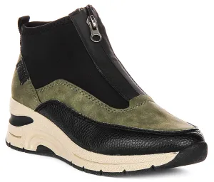 Rieker N9362-54 In Khaki For Women
