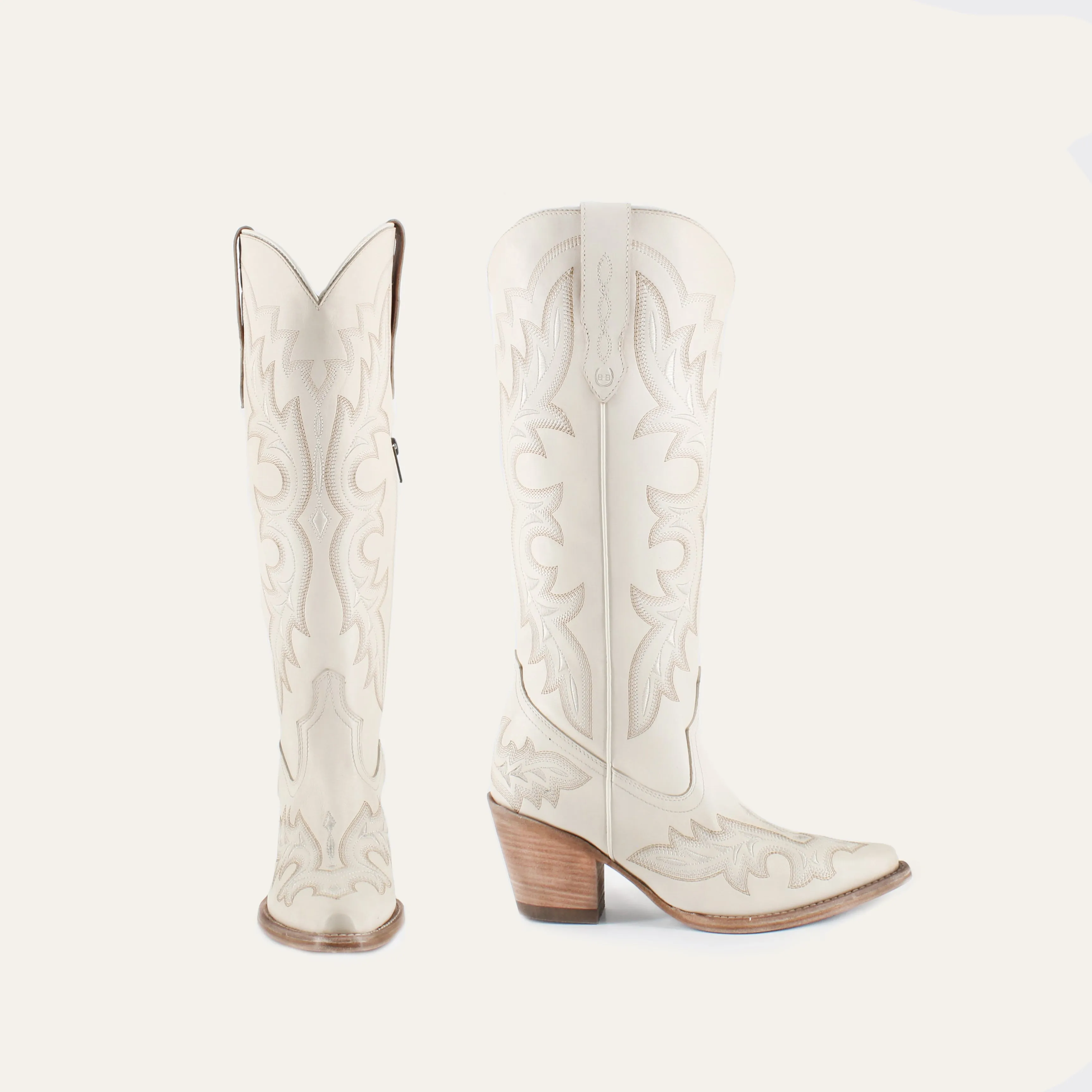 Samira Leather Cowgirl Boots - Chic Western Style & Comfort By Buck & Brana sam7600