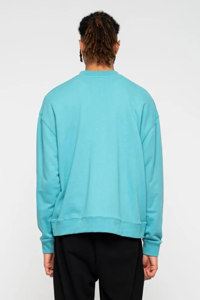 Santa Cruz Crew Classic Label Crew - Turquoise