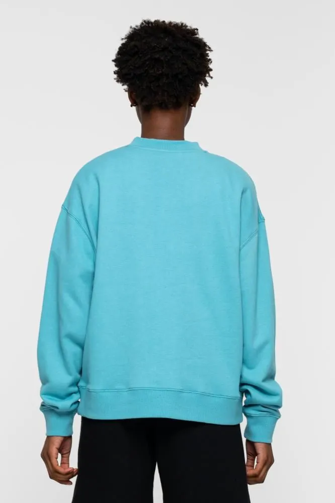Santa Cruz Crew Classic Label Crew - Turquoise