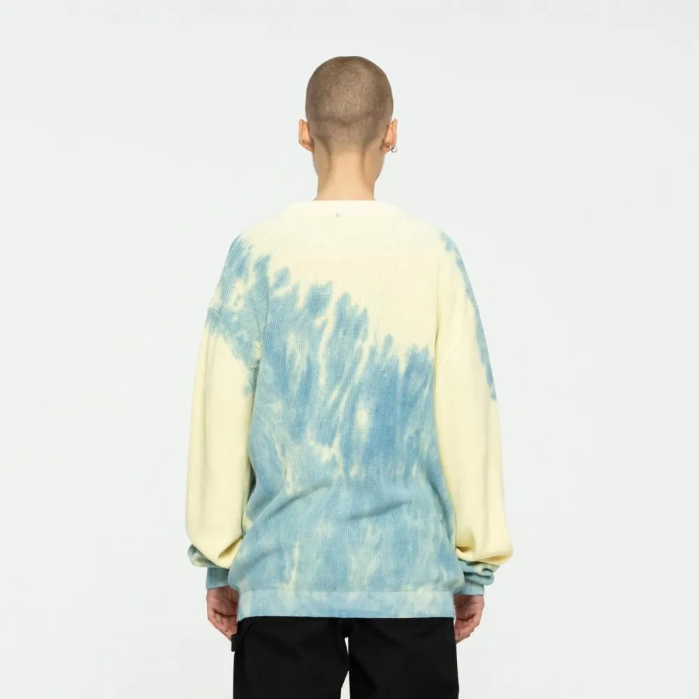 Santa Cruz Crew Day Glow Knit Crew - Cloud Dye