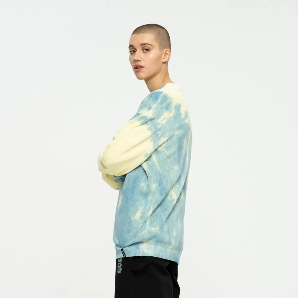 Santa Cruz Crew Day Glow Knit Crew - Cloud Dye