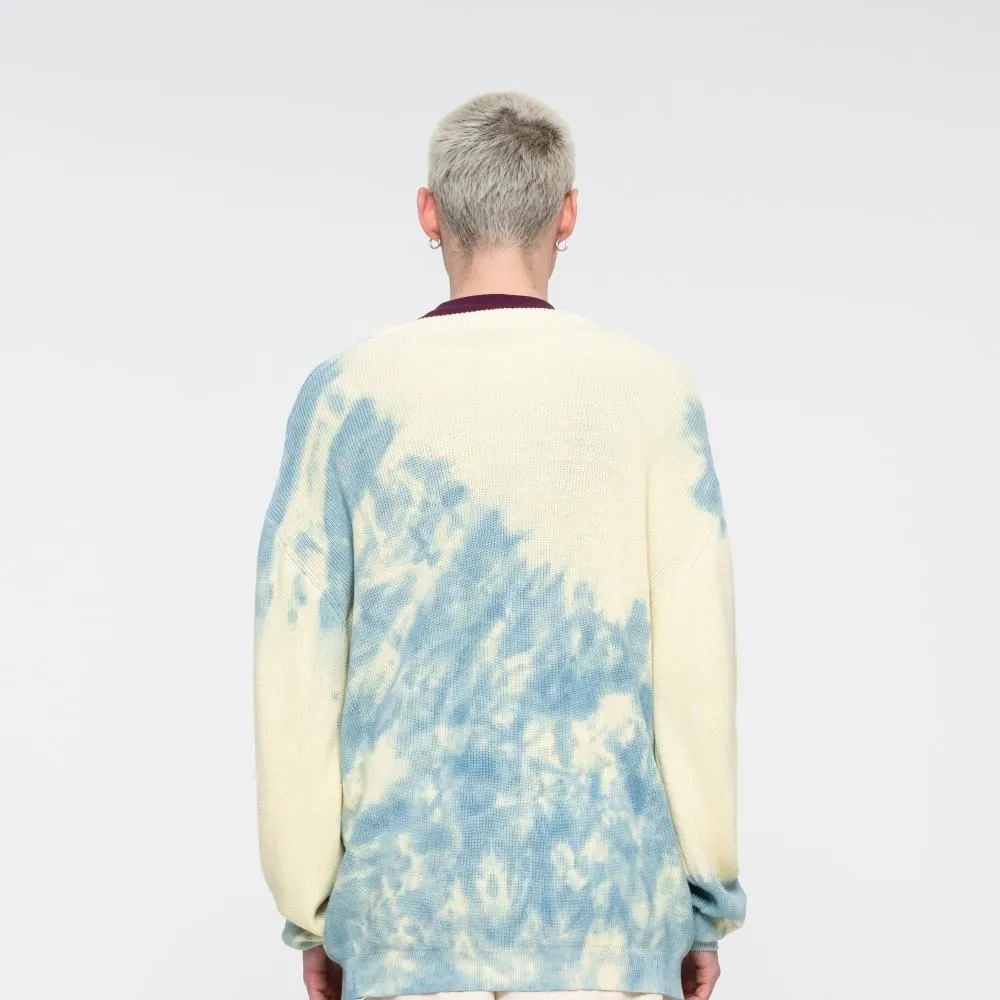 Santa Cruz Crew Day Glow Knit Crew - Cloud Dye