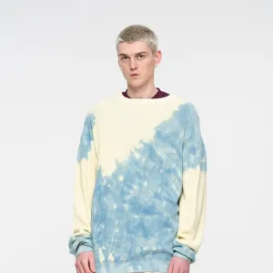 Santa Cruz Crew Day Glow Knit Crew - Cloud Dye
