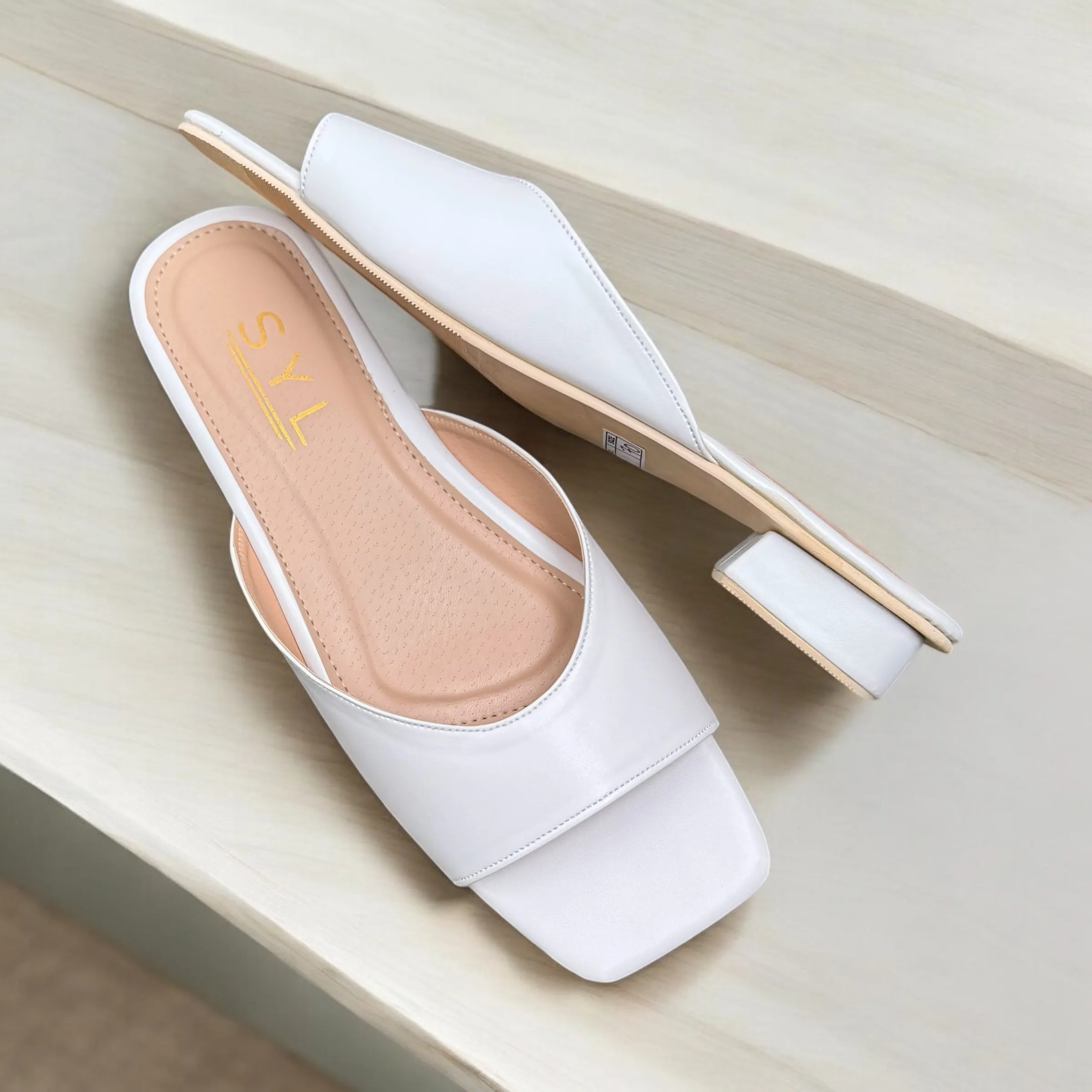 SARA 1-inch heels by SYL