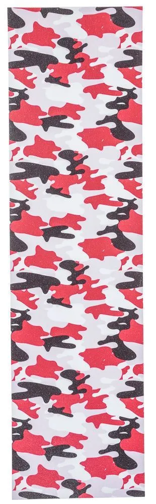 Scorpion Scooters - Scooter Pro Grip Tape - Fits 99% Scooters - Camo Series - Red/Grey
