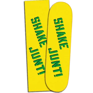 Shake Junt Yellow/Green Grip Tape