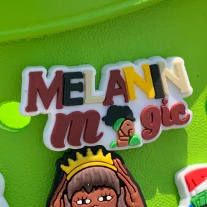 SHOE CHARMS - CHOCOLATE MELANIN MAGIC