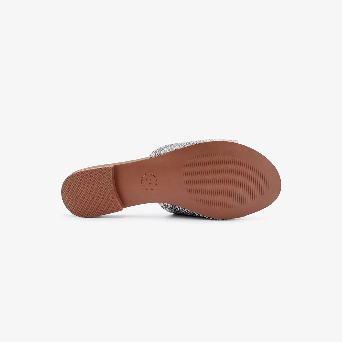 Snake Skin Textured Ladies  Chappals