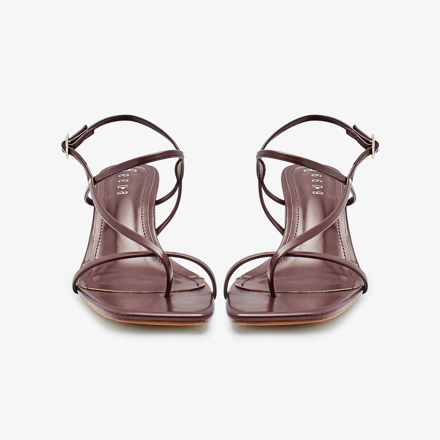 Square Ankle Strap Womens Heels
