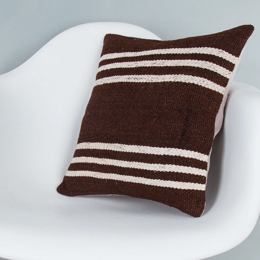 Striped Multiple Color Kilim Pillow Cover 16x16 7989