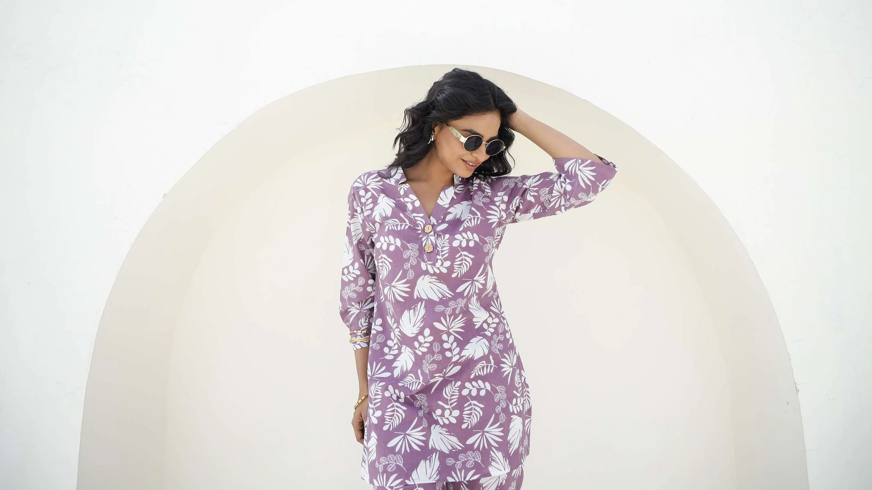 Tropical Printed Co-ord Set