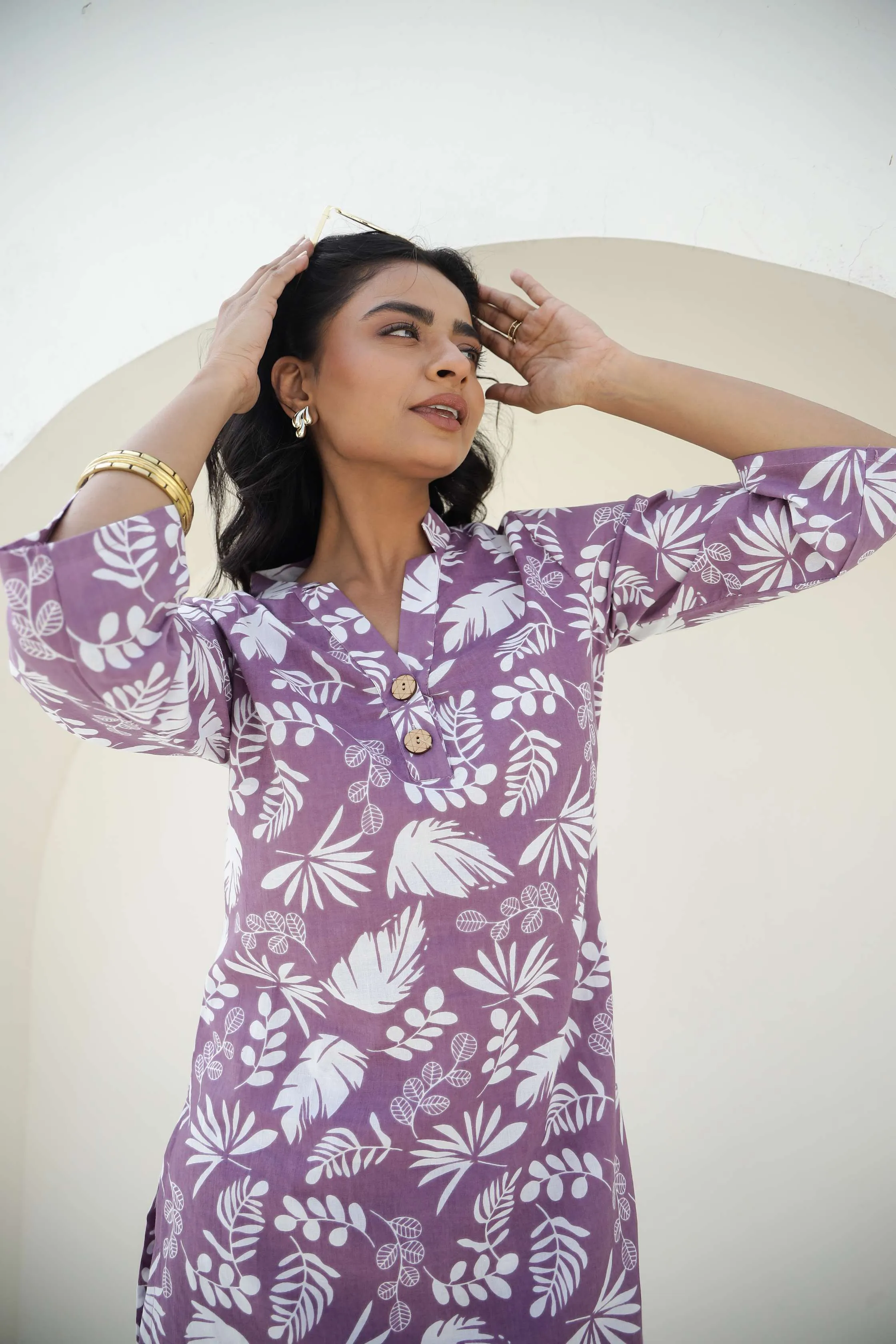 Tropical Printed Co-ord Set